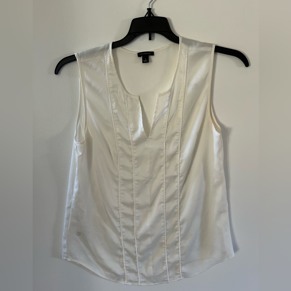 Ann Taylor Sleeveless Blouse